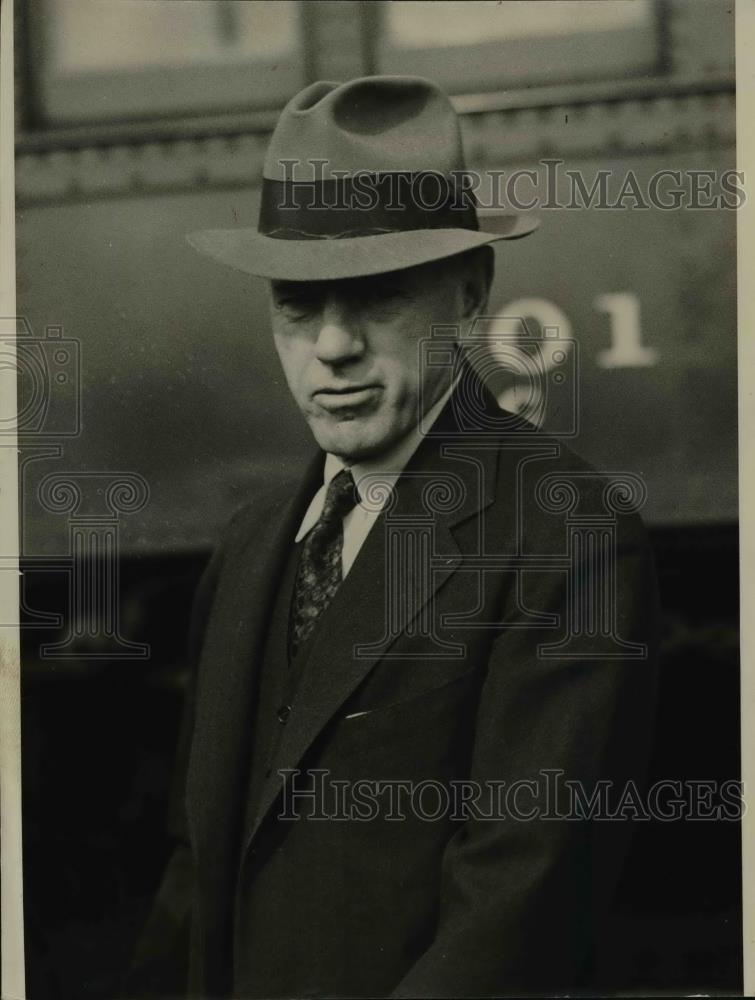 1936 Press Photo Eugene C. Grace President of Bethlehem Steel Corporation - Historic Images