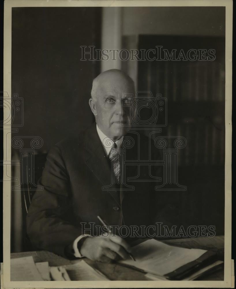 1929 Press Photo Hon. William M. Steuart Director of the Census. - Historic Images