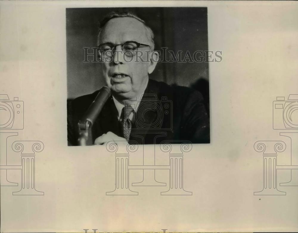 1962 Press Photo Attorney James Van Benschoten Bennett - Historic Images