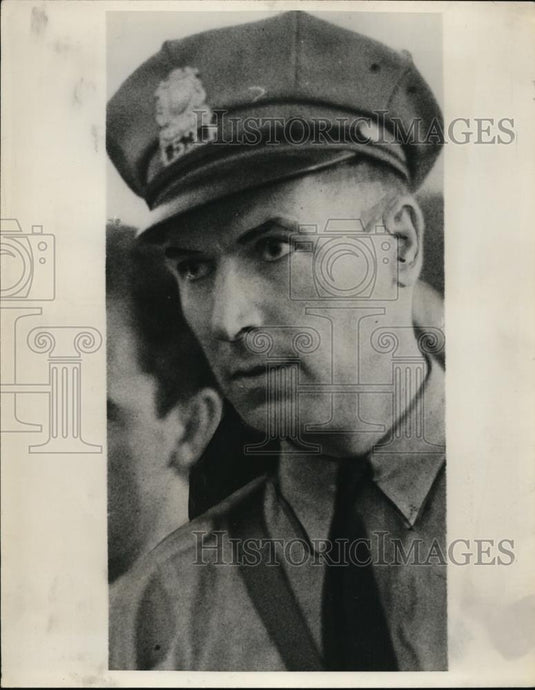 Press Photo Kentucky State Highway Patrolman, circus event by Barnum - Historic Images