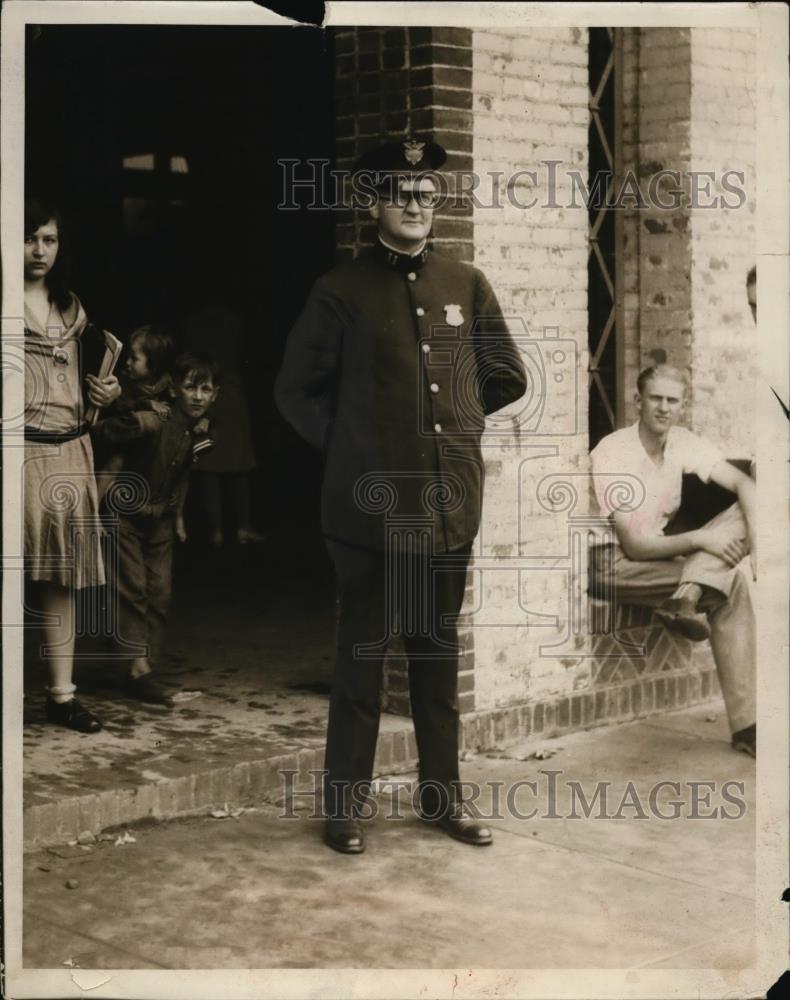 1929 Press Photo Captain Andrew Hagan - Historic Images