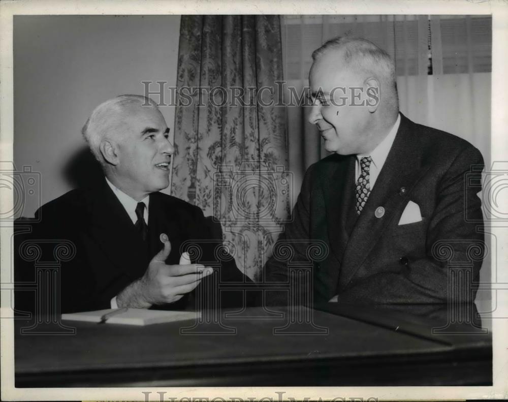 1945 Press Photo San Francisco-Secy of State Edward Stettinius - Historic Images
