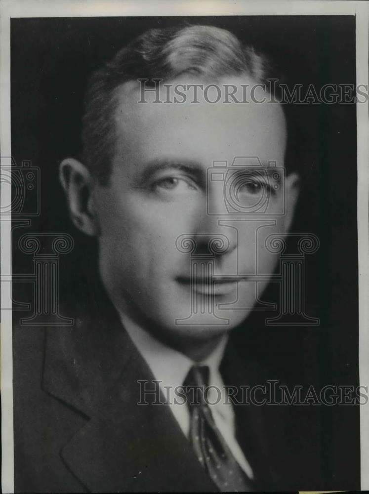 1939 Press Photo Thomas Coleman Pres of Madison Wis manufacturing company - Historic Images