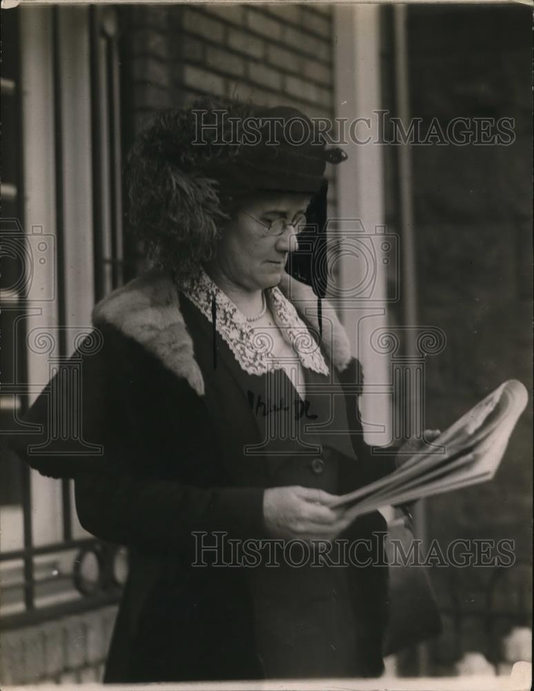 1921 Press Photo Florence King President of National Women&#39;s Association - Historic Images