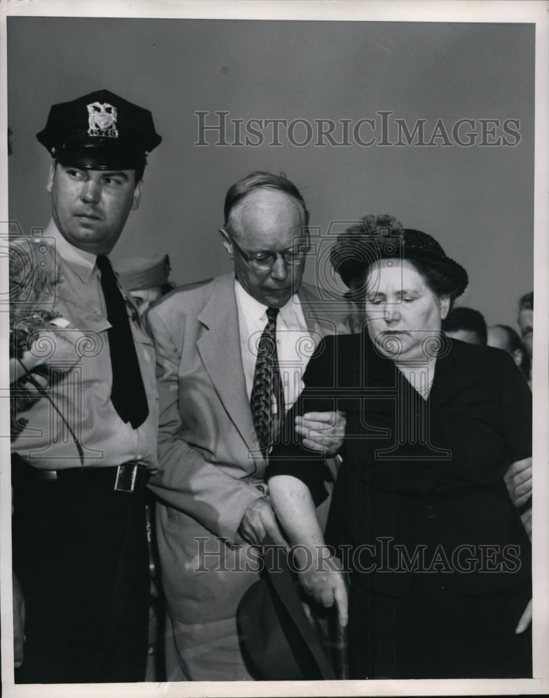 1962 Press Photo Chicago Illinois, Senator Robert Taft Arriving In Washington - Historic Images