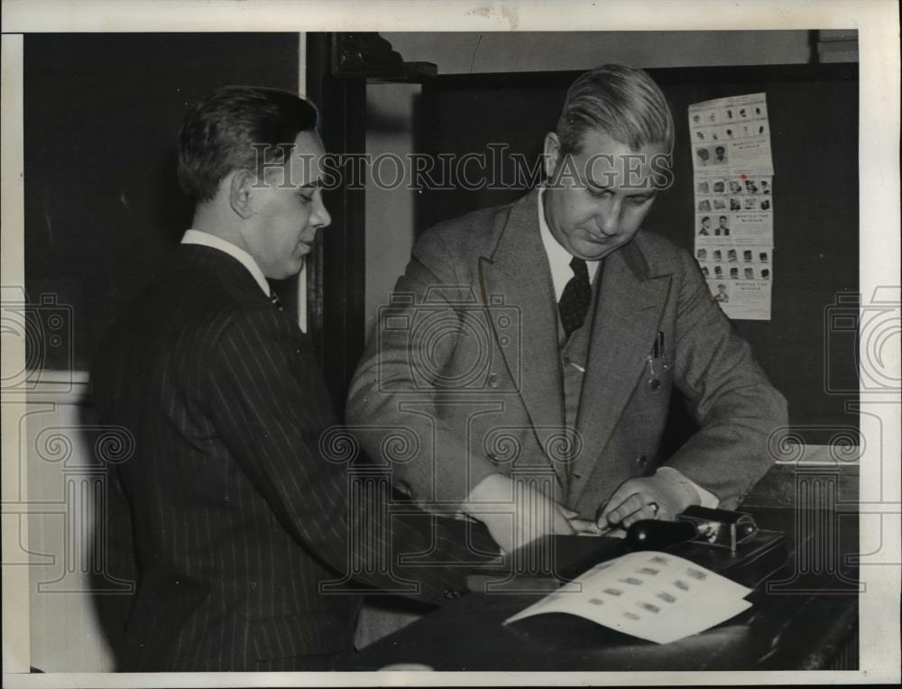 1940 Press Photo Boris Nikolsky &amp; Viggo Larsen - Historic Images