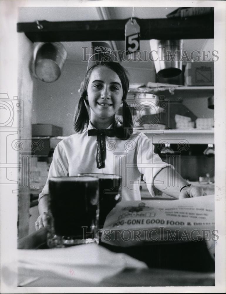 1966 Press Photo Glynis Johns - Historic Images