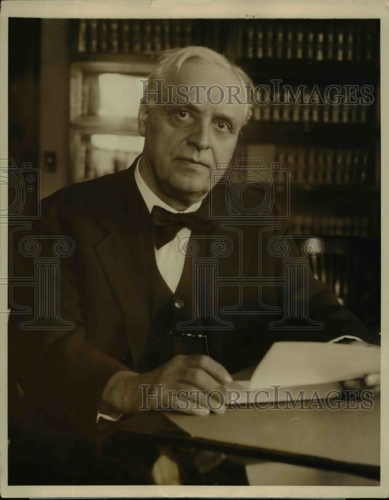 1926 Press Photo Chairman of Interstate Commerce Commission John J Esch - Historic Images