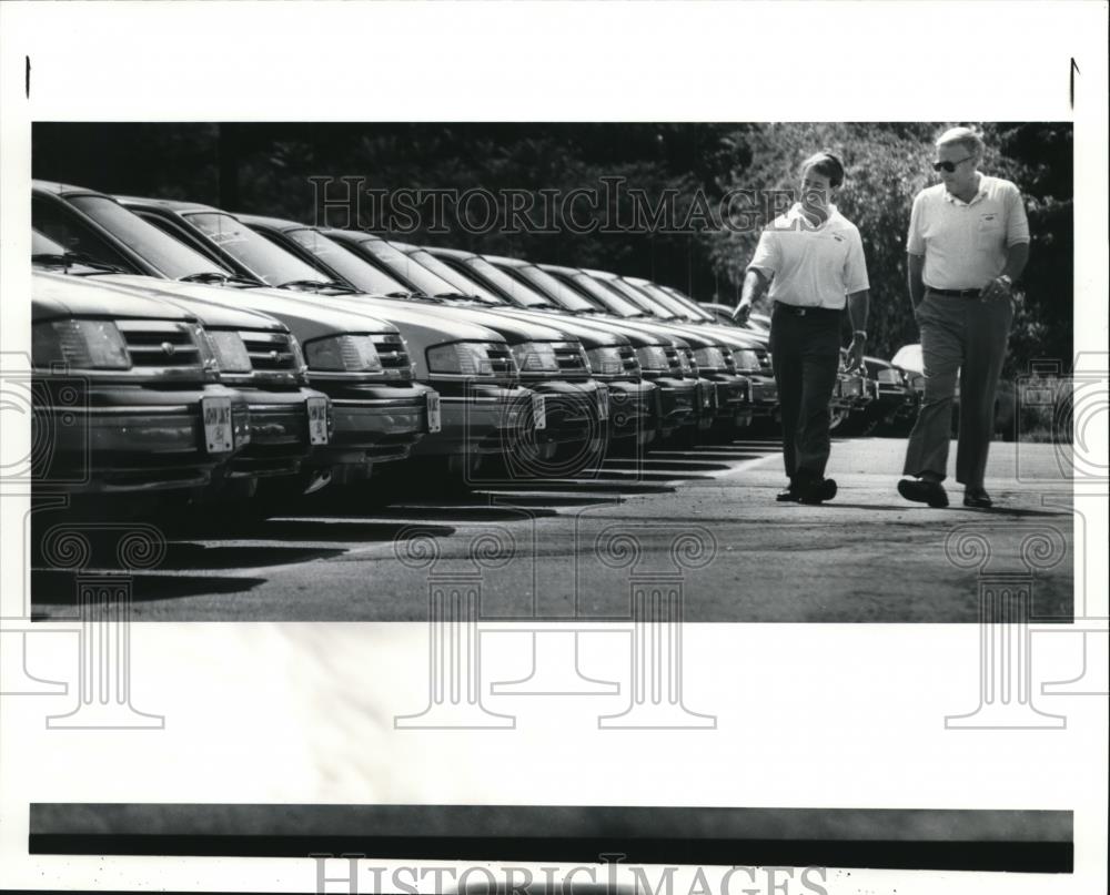 1991 Press Photo John & Chris Lance - cva94980 - Historic Images