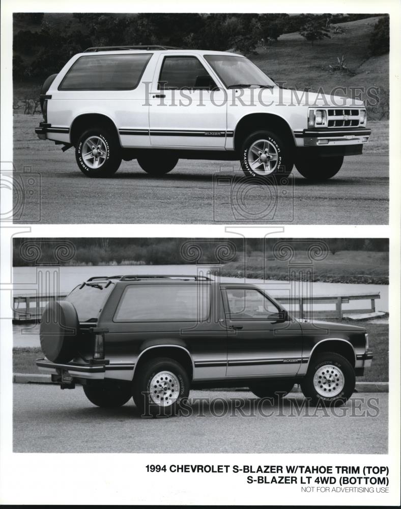 1994 Press Photo The 1994 Chevrolet S-Blazer - cva78926 - Historic Images