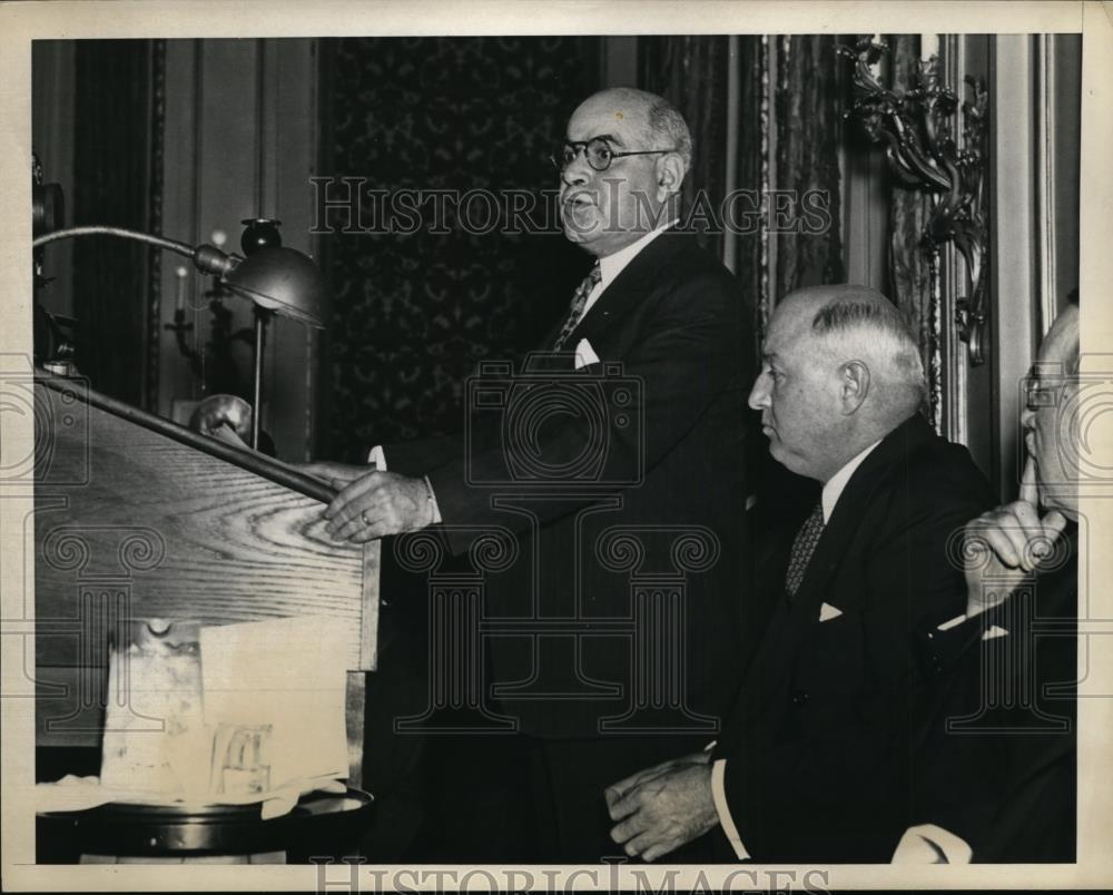 1936 Press Photo Lehman Sheaperg And Father - Historic Images