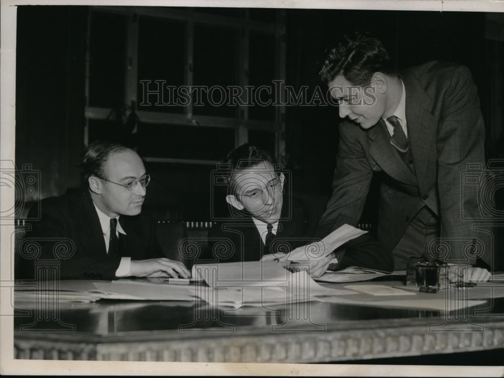 1937 Press Photo Counsel for National Labor Relations Board in St Louis. - Historic Images