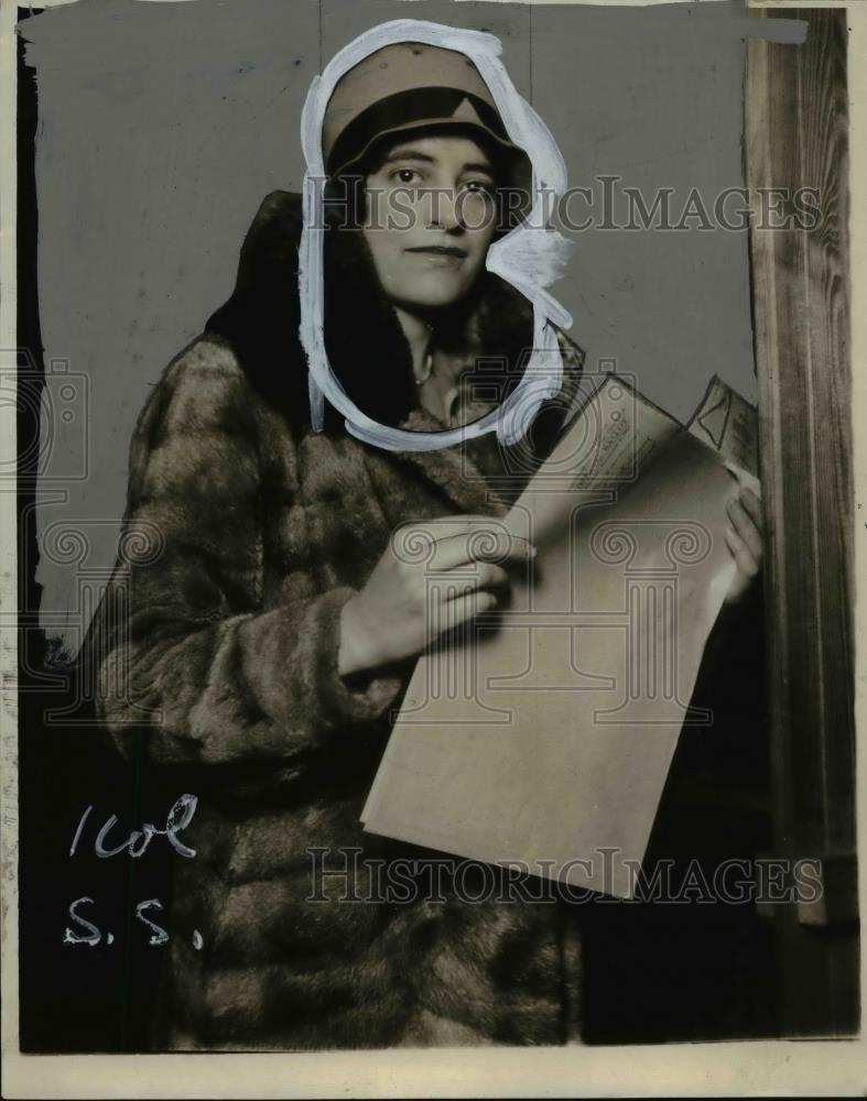 1927 Press Photo Margaret McIntyre - Historic Images