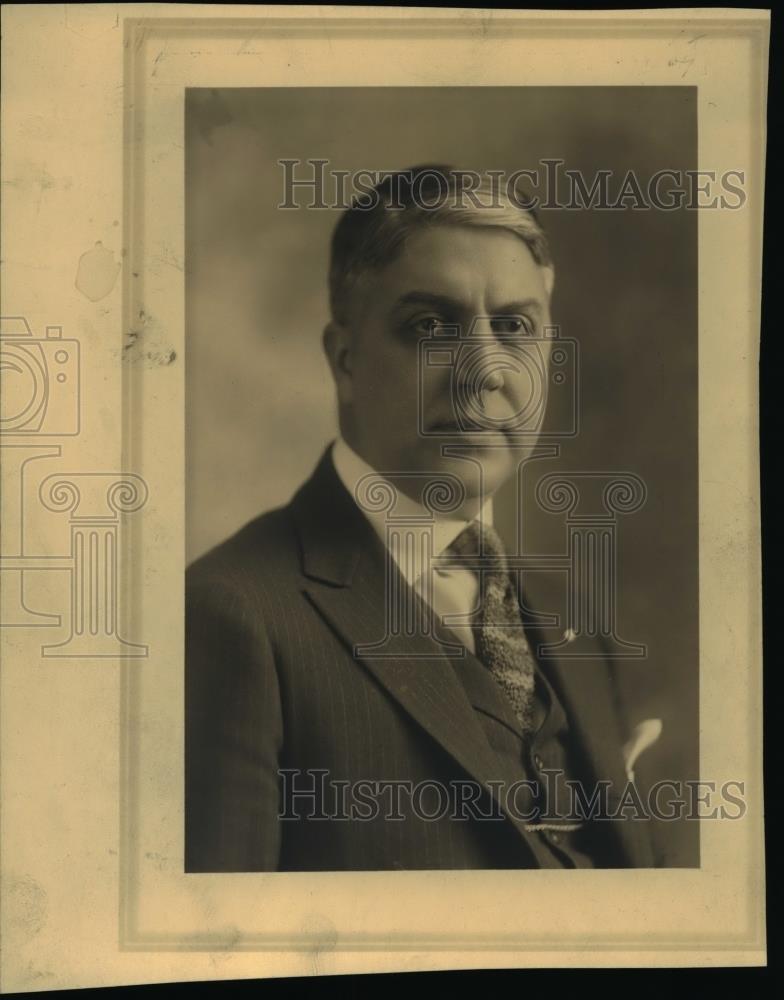 1921 Press Photo Harry L Dans Governor of Ohio - Historic Images