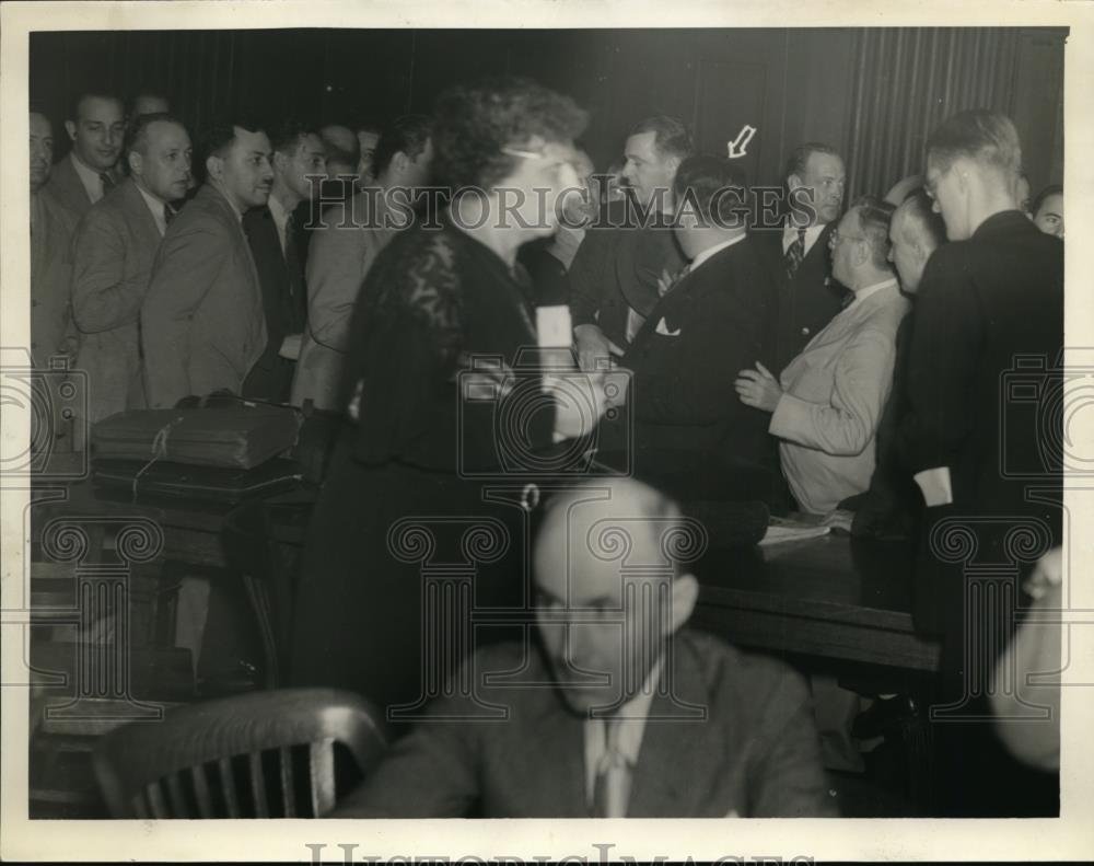 1935 Press Photo Abraham L. Shushen, Federal Court New Orelans - nee59051 - Historic Images