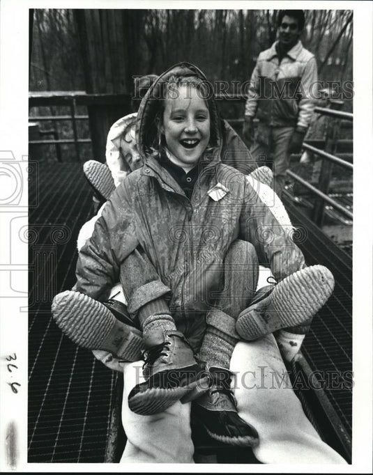 1987 Press Photo Little Audrey South - cva98845 - Historic Images