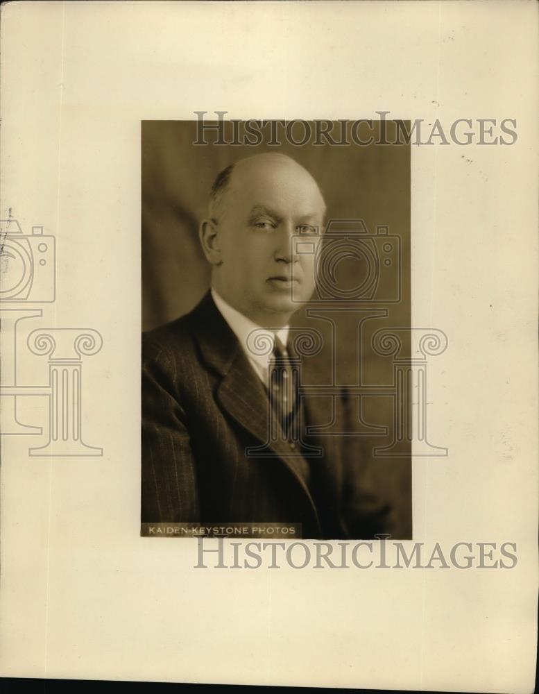 1938 Press Photo Dr. Arthur E. bestor President of Chauttanqua Institution - Historic Images