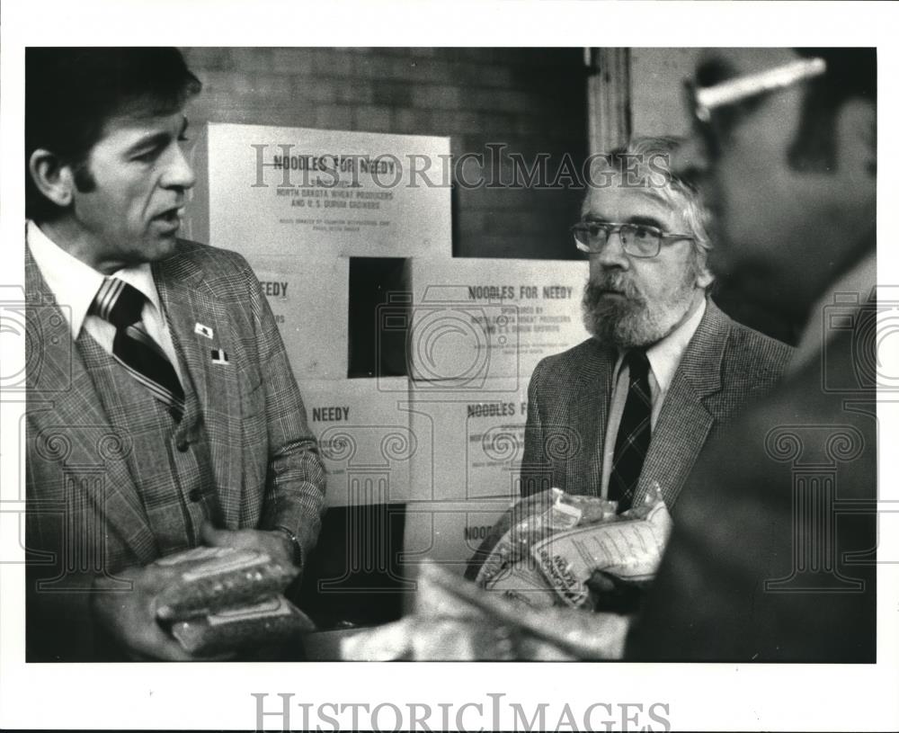 1983 Press Photo The Greater Cleveland Community Food Bank - cva72713 - Historic Images