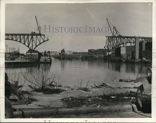 1939 Press Photo Cuyahoga River  - cva88329 - Historic Images