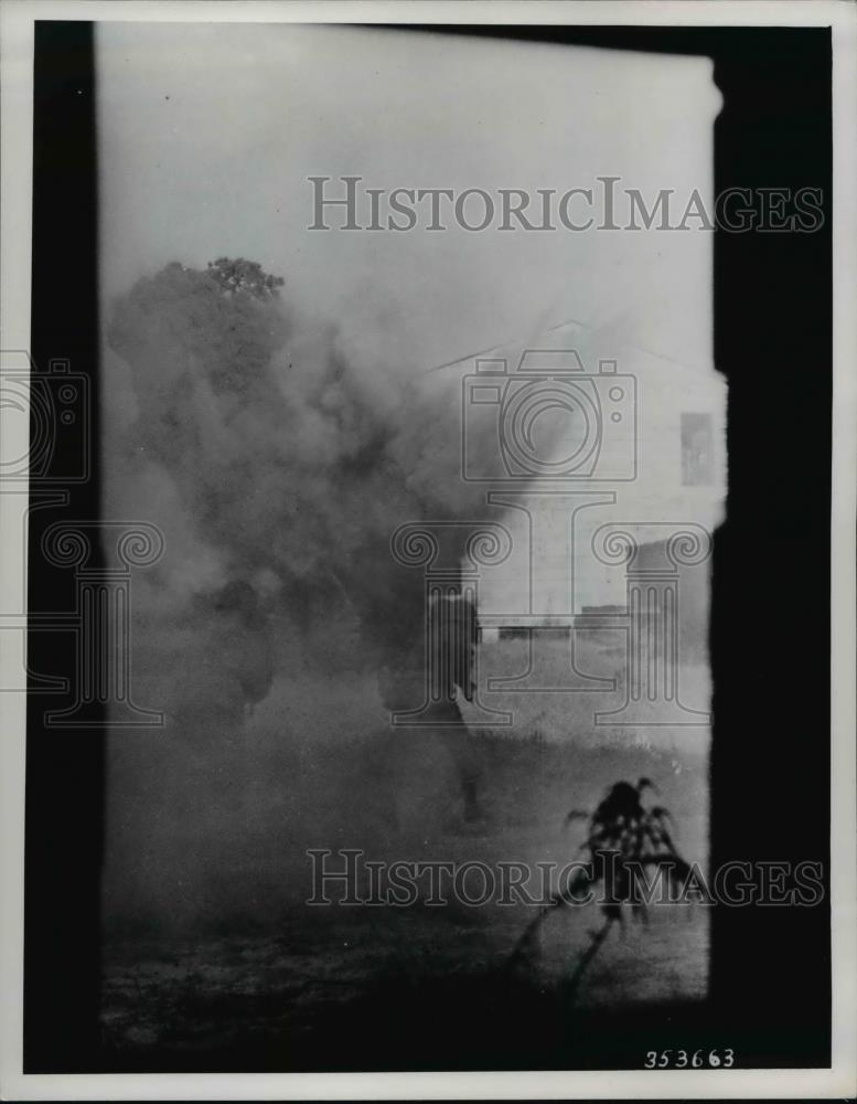 1951 Press Photo Ranger Training under Simulated Combat conditions - cva79451 - Historic Images