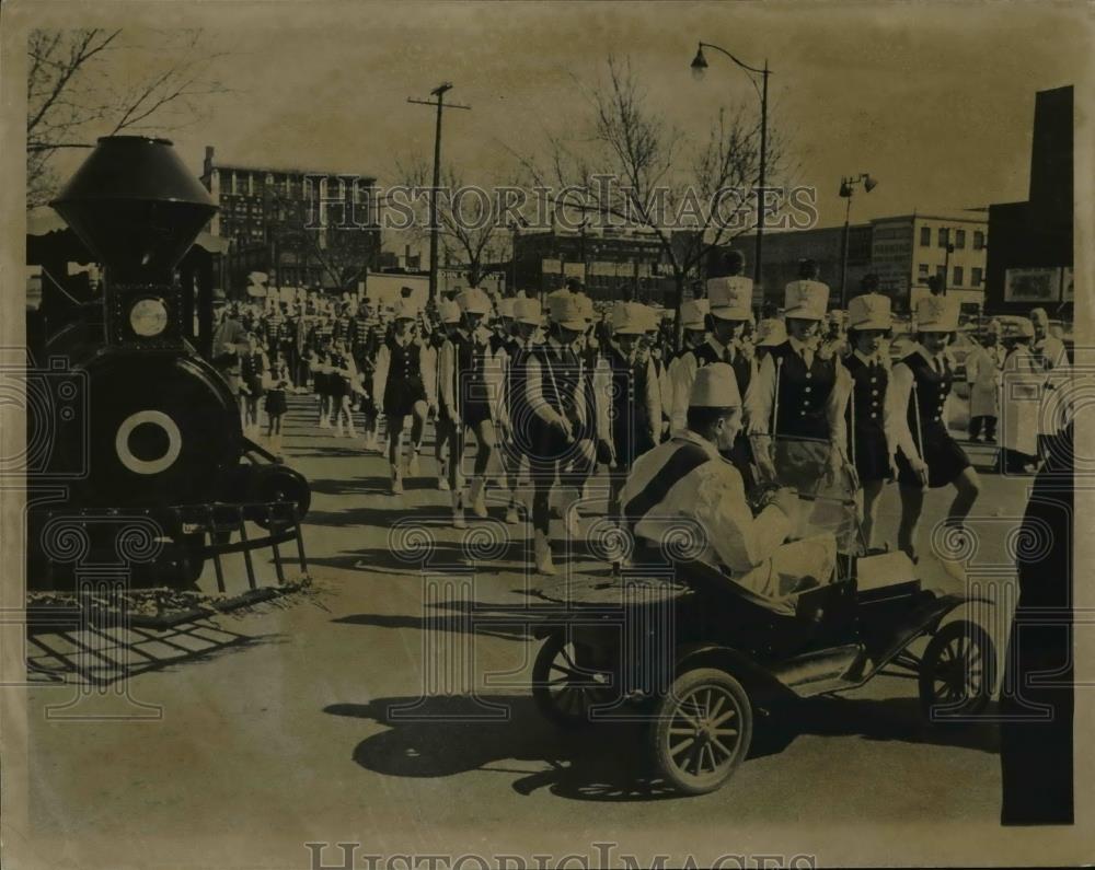 1962 Press Photo St. Patricks Day Parade - nee69645 - Historic Images