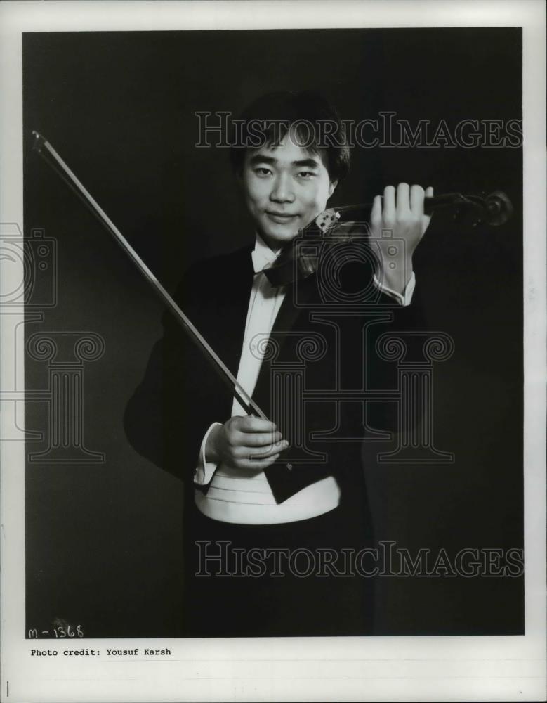 1988 Press Photo Cho Liang Lin, violinist - cva97714 - Historic Images