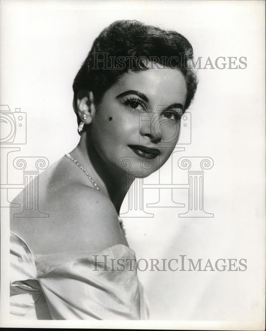 1958 Press Photo Teddi King - cvp79879 - Historic Images