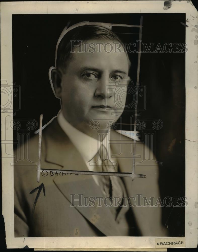 1925 Press Photo Port Rait Of Everett Sandere - Historic Images