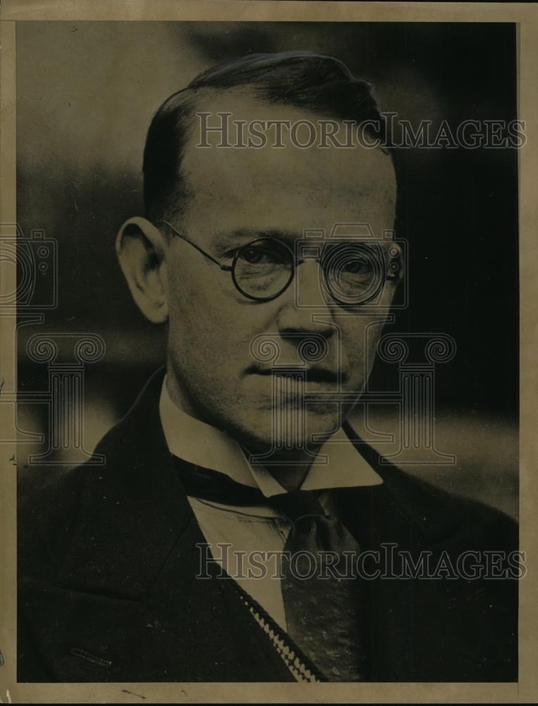 1936 Press Photo George McMahon journalist reformer, tried to kill King Edward - Historic Images