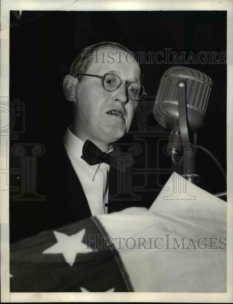1942 Press Photo Harry Hopkins of Munitions Assignments Board & Chief Adviser - Historic Images