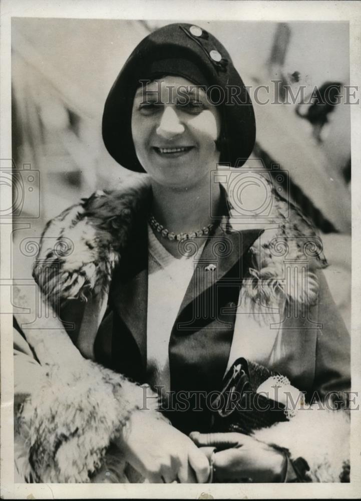 1923 Press Photo Florence Heubner Married Maneo Kajayama Vaudeville Actor - Historic Images