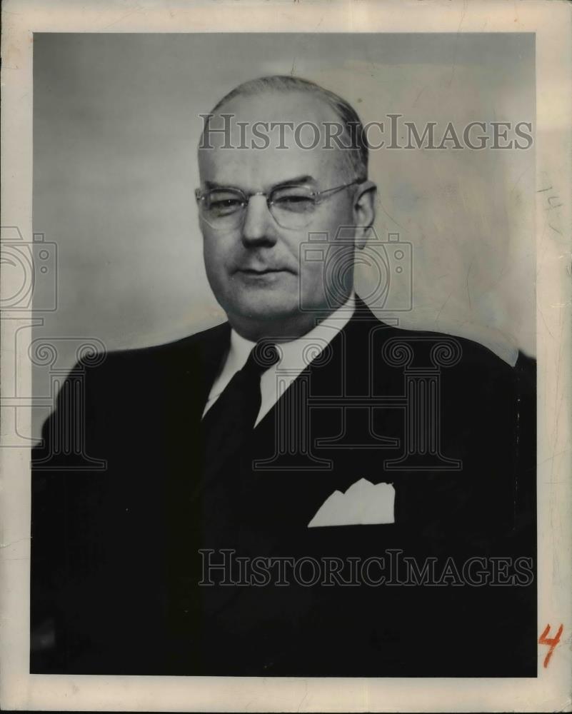 1948 Press Photo Honorable John Wesley Snyder Secretary of Treasury of the US - Historic Images