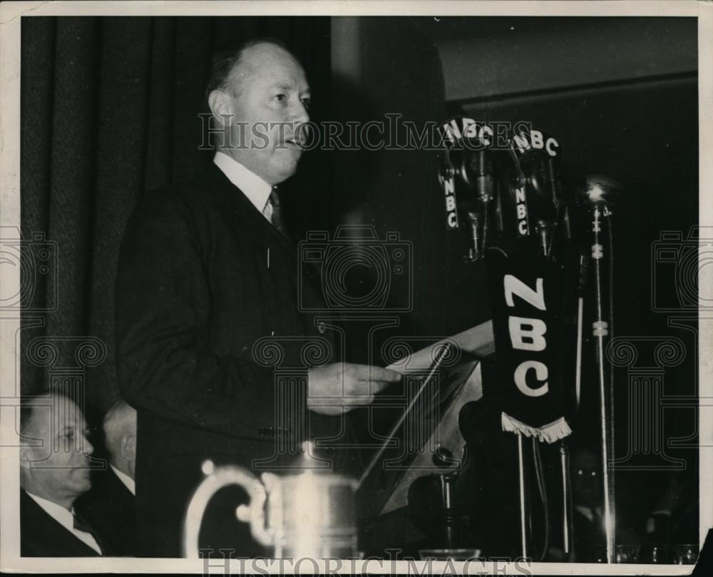 1940 Press Photo Senator Robt Taft of Ohio candidate Republican President - Historic Images