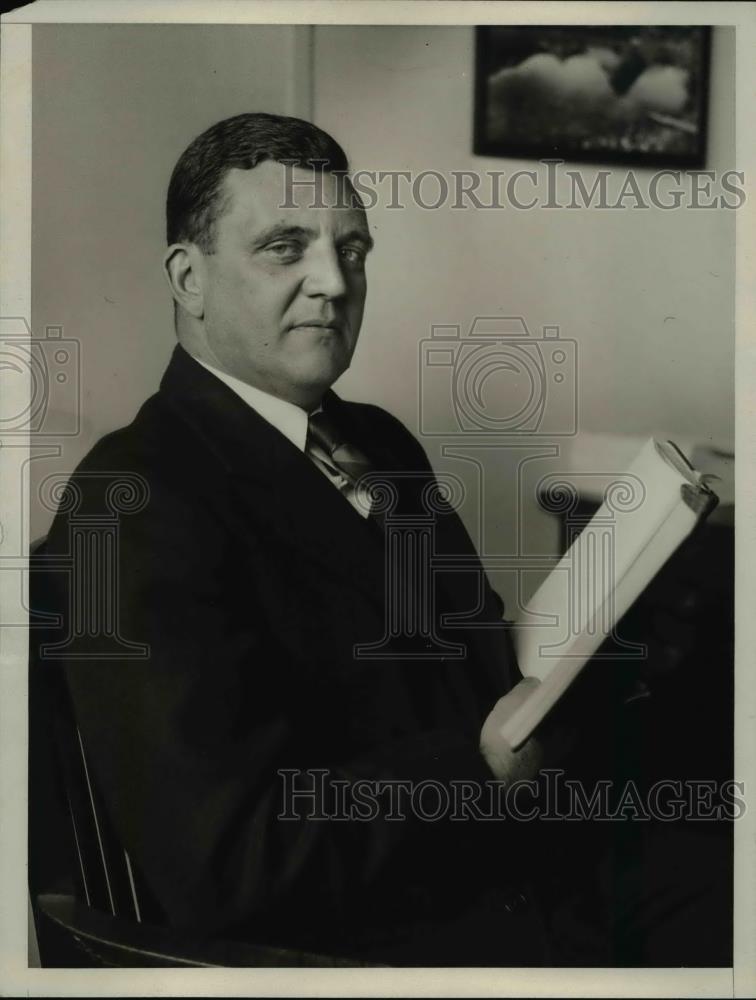 1930 Press Photo Dr. W.F. Draper, Asst. Surgeon General. - Historic Images