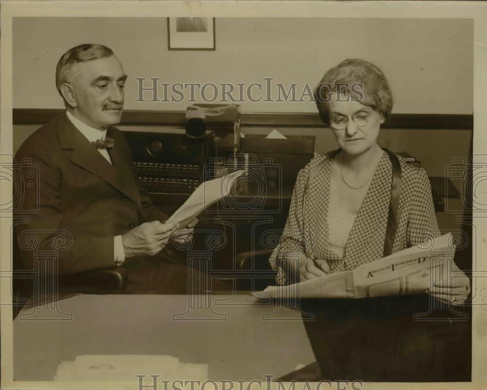 1924 Press Photo Mr and Mrs C H Boyer - Historic Images