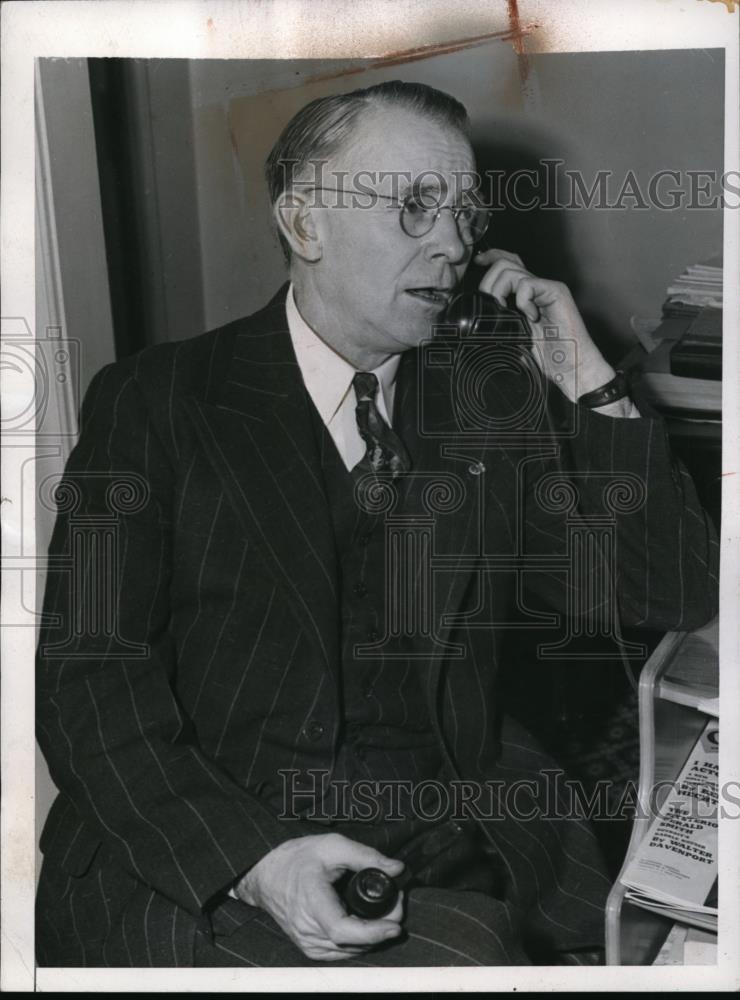 1944 Press Photo Guy Cordon has been appointed to fill enexpired term . - Historic Images