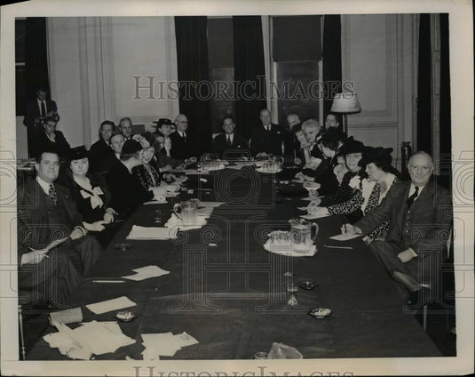 1940 Press Photo Republican National Committee Mrs. Katherine K. Brown, Walter - Historic Images