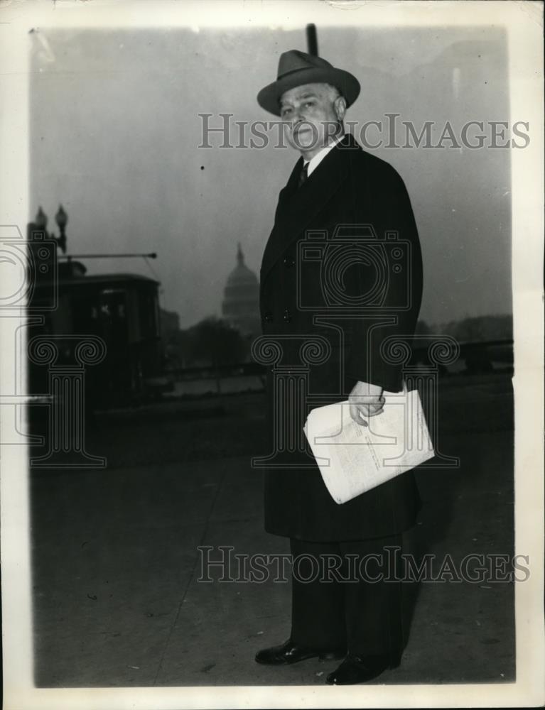 1939 Press Photo Washington D.C., Felix Frankfurter, Supreme Court Justice - Historic Images