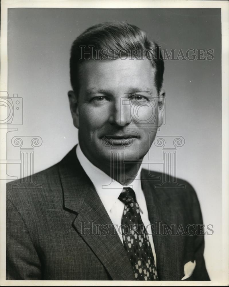 1955 Press Photo Kenneth Lieber. - Historic Images