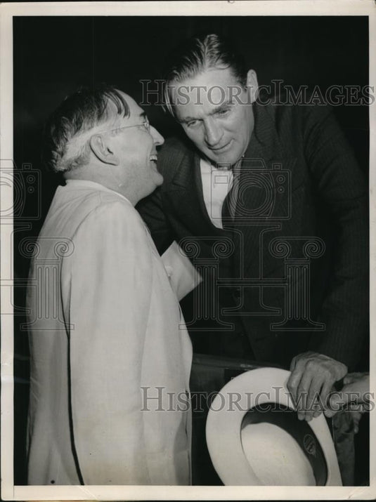 1936 Press Photo Senator Arthur Vandenberg & Senator Gerald Nye of N Dak - Historic Images