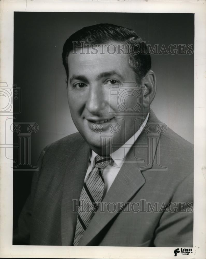 1962 Press Photo Jack Karlin Installed President of Cleveland Academy Pharmacy - Historic Images