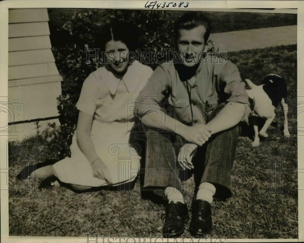 1938 Press Photo Kenneth H.Wakeford, and wife Murdered - Historic Images