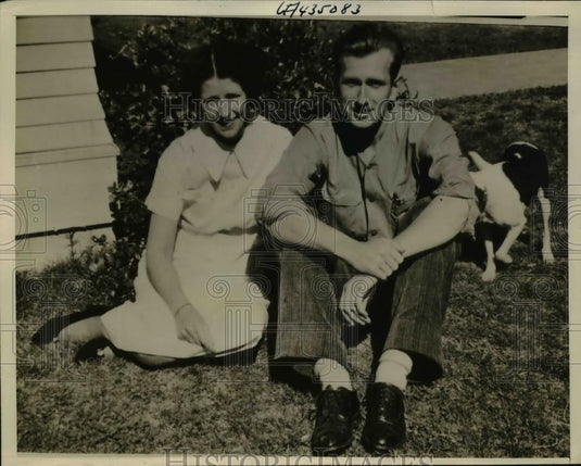 1938 Press Photo Kenneth H.Wakeford, and wife Murdered - Historic Images