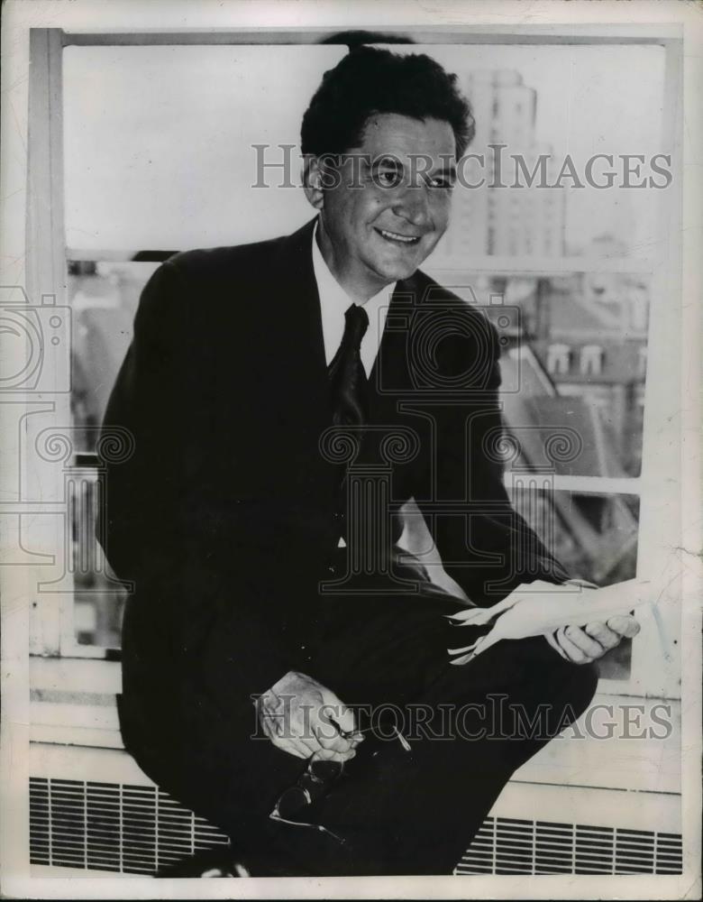 1948 Press Photo Former Gov. Frank J. Lausche Democratic Gubernational - Historic Images