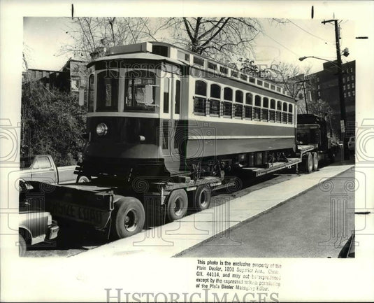 1988 Press Photo The new trolley for flats - cva80312 - Historic Images