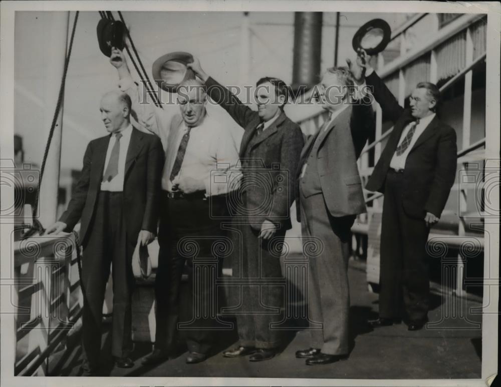 1936 Press Photo Rep William Lemke Union Party candidate for President. - Historic Images