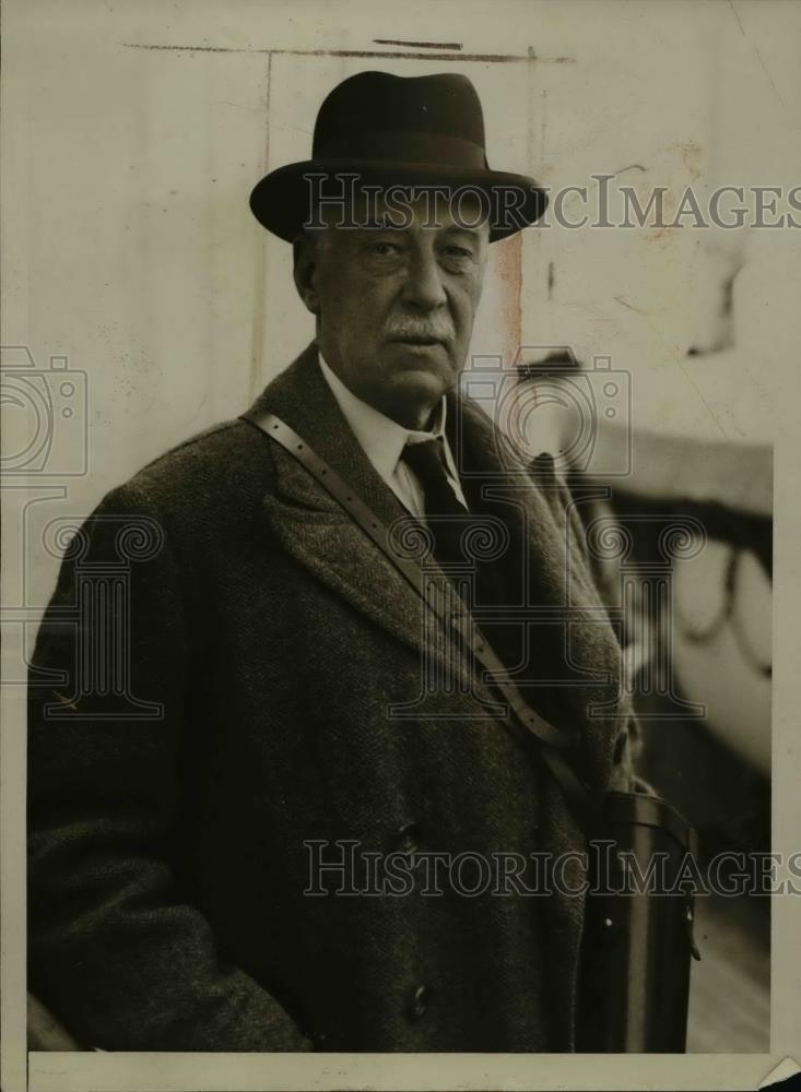 1934 Press Photo Frederick C Goodenough, Chairman of Bank of England - Historic Images