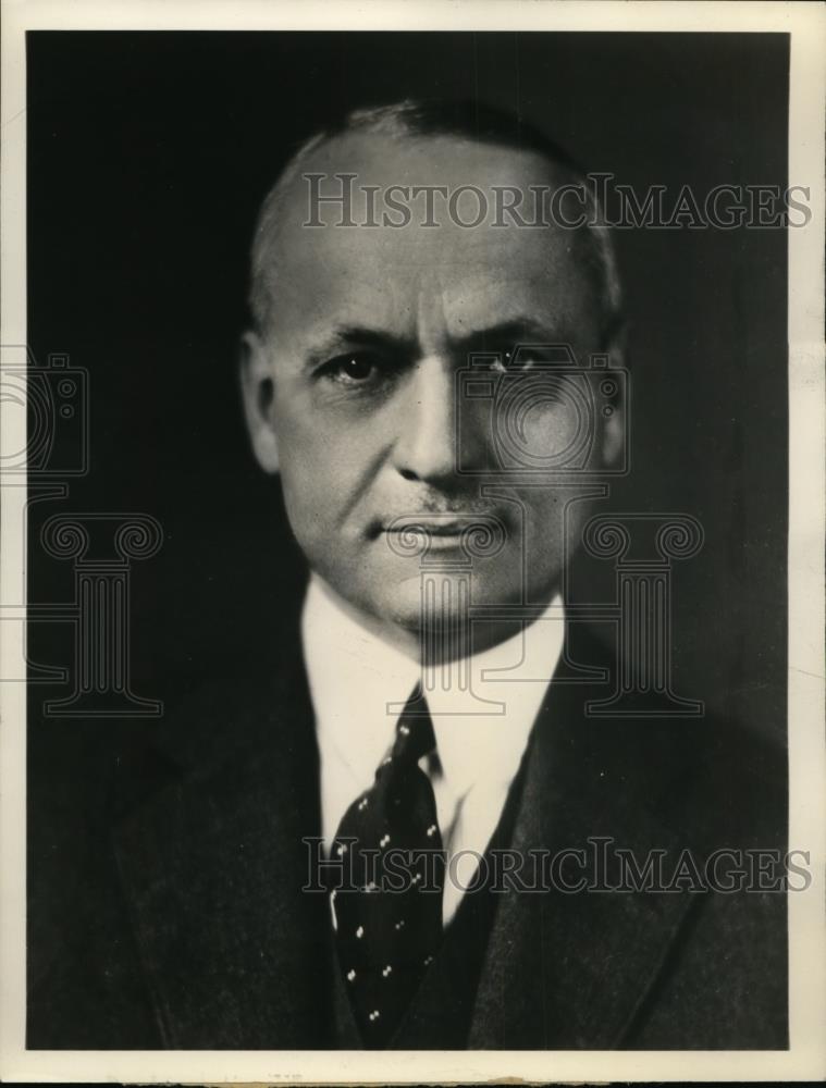 1935 Press Photo H B Powley has been named President of Pacific Telephone - Historic Images