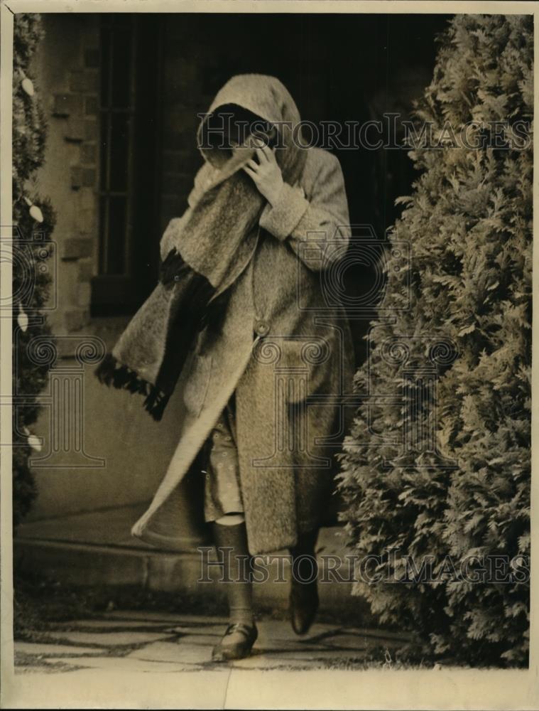 1937 Press Photo Mysterious Visitor at Mattson Home Victim of Kidnapping - Historic Images