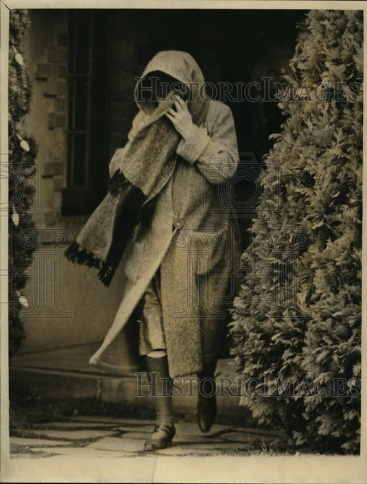 1937 Press Photo Mysterious Visitor at Mattson Home Victim of Kidnapping - Historic Images